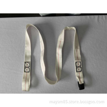 Disposable white flat webbing slings for lifing
